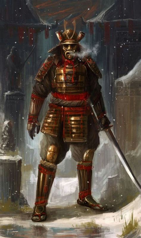 Ronin Samurai Samurai Warrior Fantasy Armor Medieval Fantasy