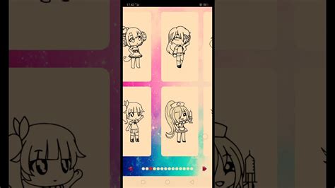Gacha life coloring pages unique collection print for free. Coloring gacha life - YouTube