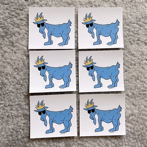 Goat Usa Other 6 Pack Og Goat Usa Stickers Brand New Never Have
