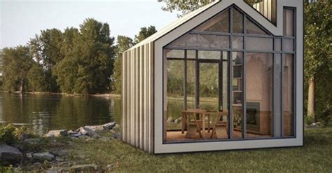 Bunkie The Prefab House By A Lake Inhabitat Green Design