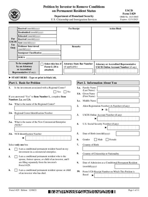 Remove Conditions Permanent Resident Status Fill Online Printable