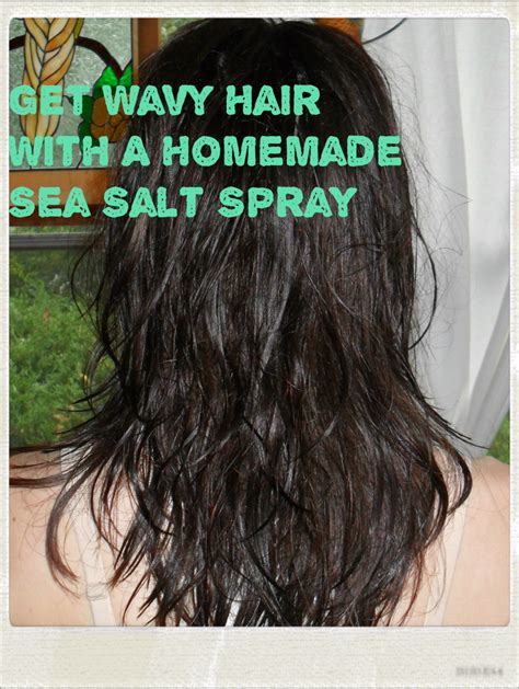 Sea salt spray | messy texture beachy hairstyle. How to Create Beach-Style Waves With a Homemade Sea Salt ...