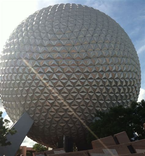 Wordless Wednesday Epcots Spaceship Earth ~ Day And Night Pieces Of A Mom
