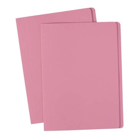 Avery Pink Manilla Folder A4 320 X 241 Mm 100 Folders 81752 Impact