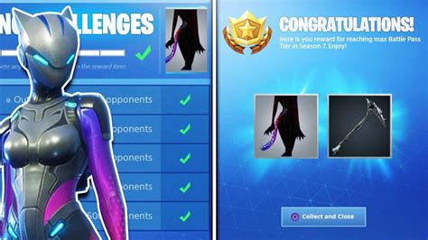 Lynx Fully Upgraded Stage 4 Skin Unlocked Tail Backbling Max Lynx Challenges Fortnite