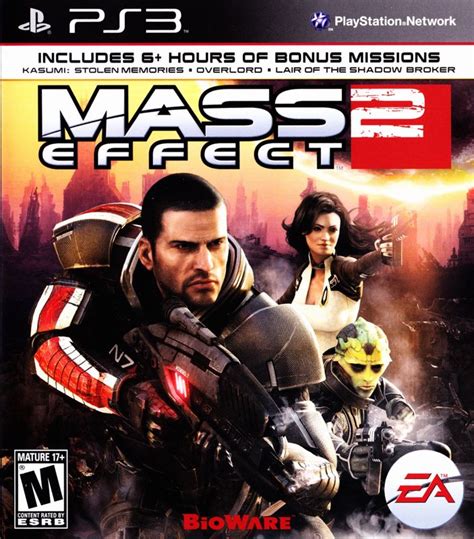 Mass Effect 2 2011 Playstation 3 Box Cover Art Mobygames
