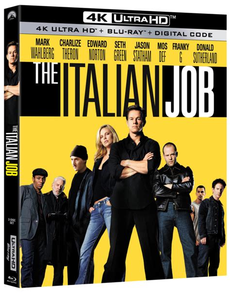 Best Buy The Italian Job Includes Digital Copy K Ultra HD Blu Ray Blu Ray