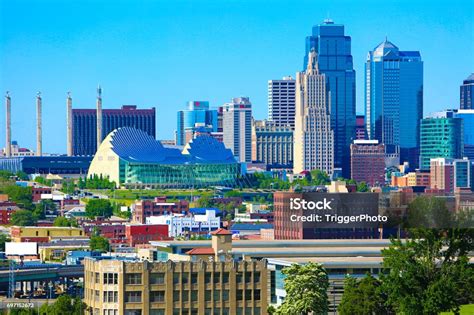Kansas City Missouri Skyline Stock Photo Download Image Now Kansas