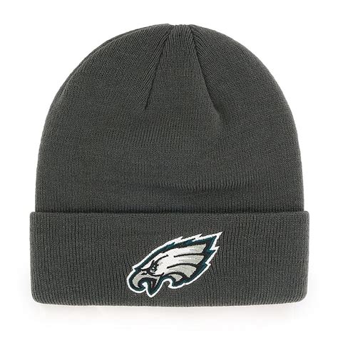 Philadelphia Eagles Nfl Gray Cuff Knit Beanie Nfl Philadelphia Eagles