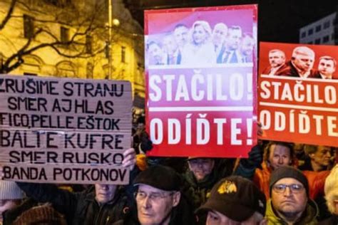 Protests Against Fico S Government In Slovakia A Record Demo In Bratislava