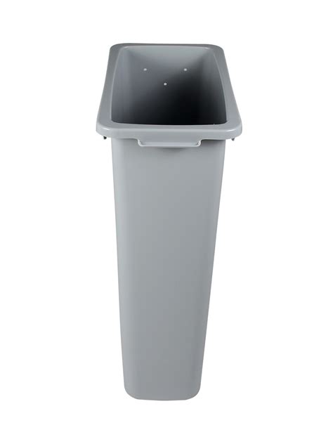 16 Gal. Skinny Plastic Home & Office Trash Can or Recycling Bin