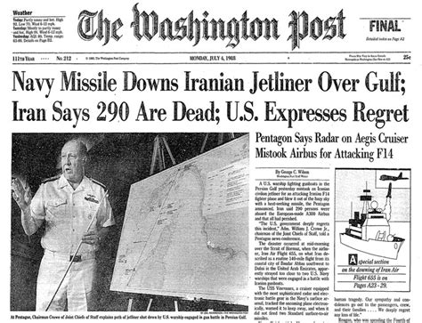 Iran Air Flight 655 Irans President Tweeted About When Us Mistakenly Shot Down An Airliner