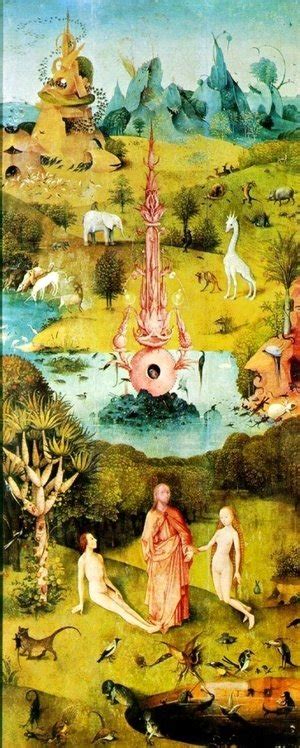 Hieronymous Bosch The Flight To Heaven Painting Reproduction
