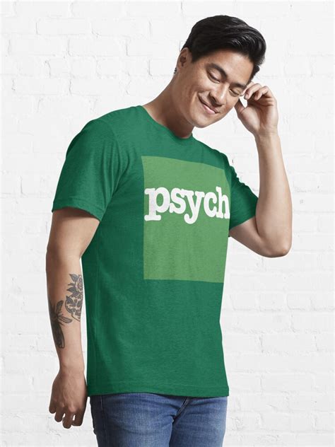 Psych T Shirt T Shirt For Sale By Lolipoptalia Redbubble Psych T