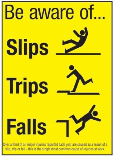 Slips Trips And Falls Safety Your Workplace Safety Is Important