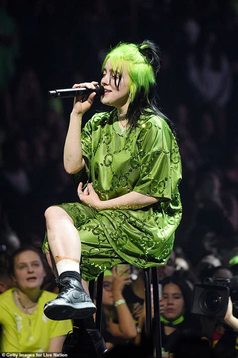 Billie Eilish Shows Some Skin In A Rare Public Display During Where Do