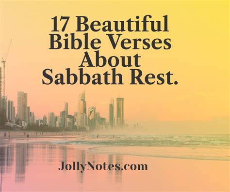 17 Beautiful Bible Verses About Sabbath Rest Daily Bible Verse Blog