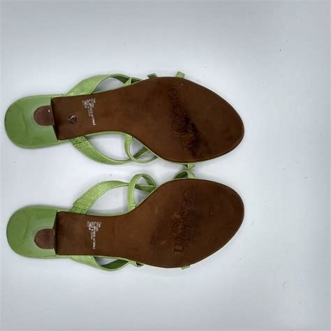 east 5th shoes east 5th green sandals size 75 poshmark