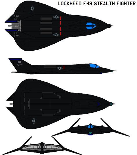 14 F 19a Spectre Ideas Stealth Fighter Aircraft