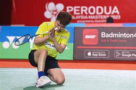 Badminton Jin Wei Cries For More Support After Early Exit The Star