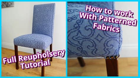 How To Reupholster Dining Room Chair