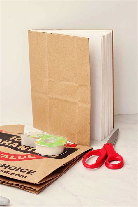 How To Make A Paper Bag Book Cover Welcome To Nanas