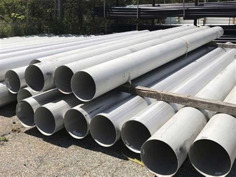 4 Inch Round Stainless Steel Pipe 6 Meter Thickness 5 Mm Wall