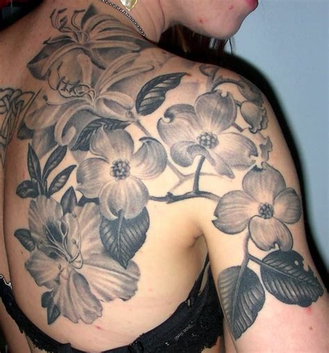 42 Black And White Orchid Tattoos