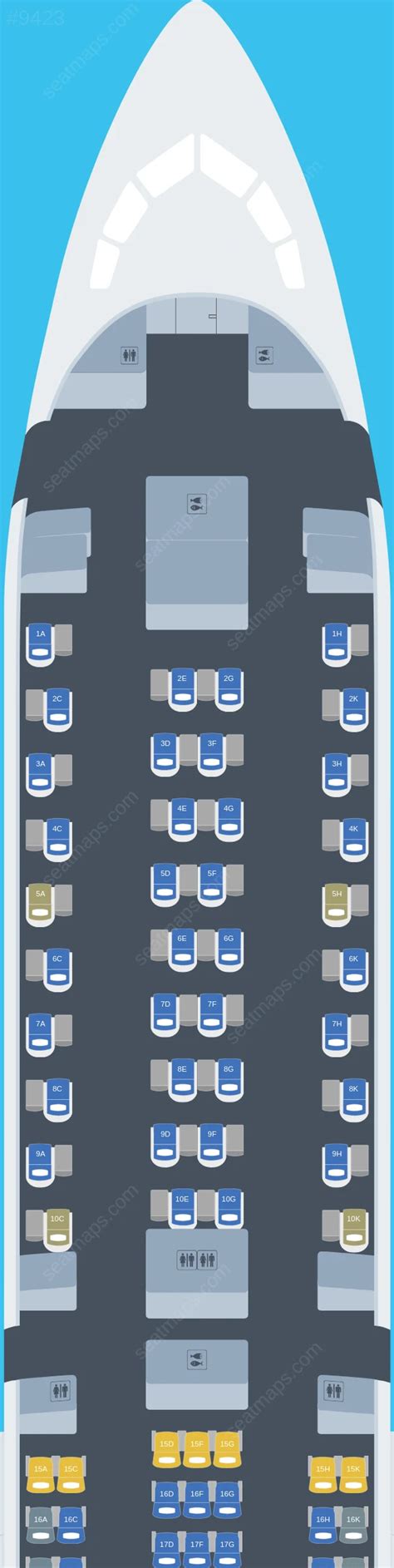 Ana All Nippon Airways Boeing 787 Seat Map Updated 2023 Find The