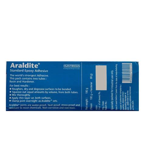 Araldite Standard Epoxy Adhesive Resin 100g Hardener 80g 180g