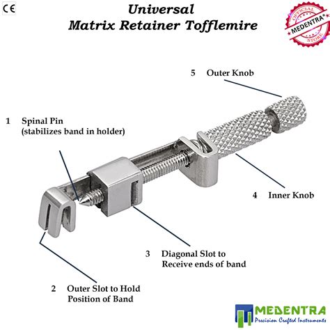 Tofflemire Retainer Universal Matrix Dental Restorative Band