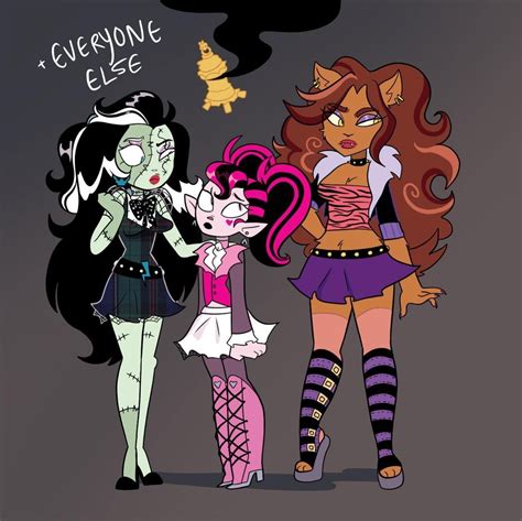 Monster Prom Monster High Art Monster High Dolls Club Outfit Ideas