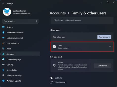 How To Add A New Local User Account Under Windows 11 The Microsoft