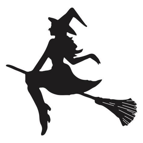 Lady Witch Silhouette Transparent Png And Svg Vector File