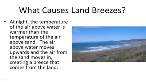 What Causes Sea Breeze And Land Breeze