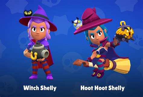 The New Hoot Hoot Shelly Compared To Witch Shelly Rbrawlstars