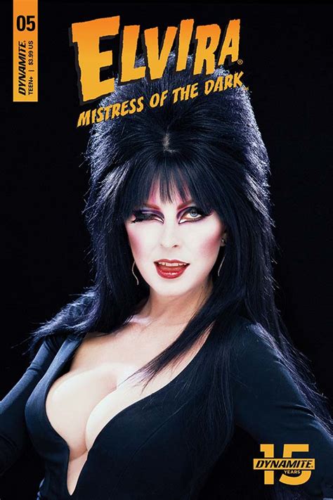 Ever wondered what it's like to dine in complete darkness? Dynamite® Elvira: Mistress Of The Dark #5