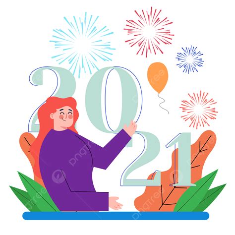 Celebrate New Year Vector Hd Png Images 2021 New Year Celebration