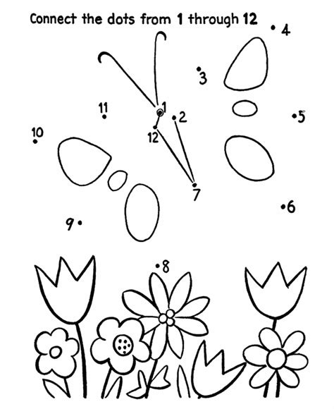 Easy Dot To Dots Coloring Pages Coloring Home