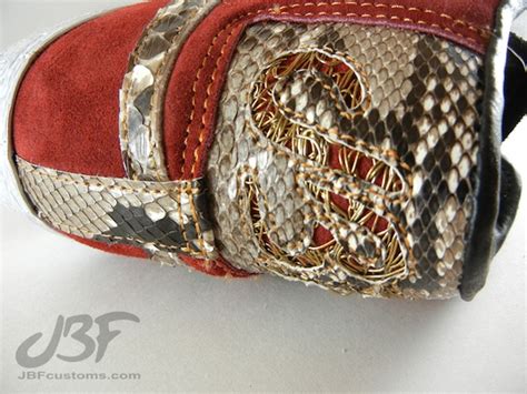 Jafar From Aladdin Nike Blazer Snakeskin Shoes By JBF Customs
