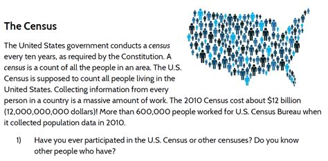 The United States Census Math And Social Studies Lesson Collectedny