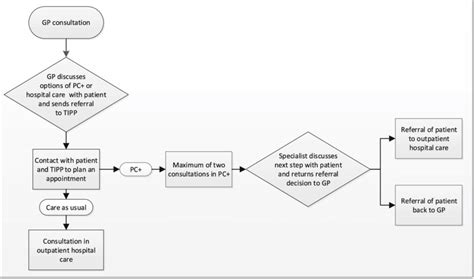 Flow Chart Of The Primary Care Plus Process Download