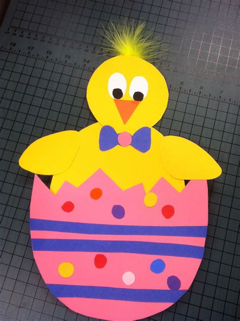 Easter Chick Craft Speech Language Therapy Easter Crafts Easter