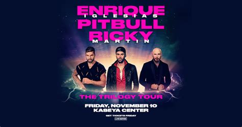 The Trilogy Tour Enrique Iglesias Pitbull Ricky Martin Wrmf