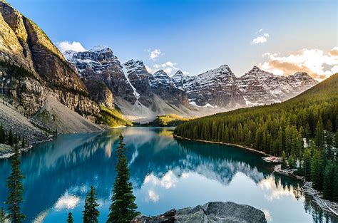 Hd Wallpaper Lakes Moraine Lake Wallpaper Flare