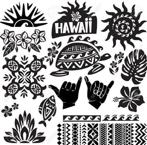 Hawaiian Designs Svg