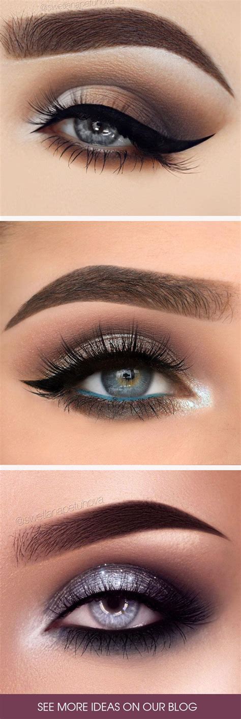Grey Eyes Are Just Stunning And With The Right Combo Of Eye Makeup