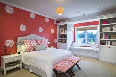 It's a pop of color without taking too much of a risk in a room. Accent Wall in Kids Room - Contemporary - Girl's Room ...