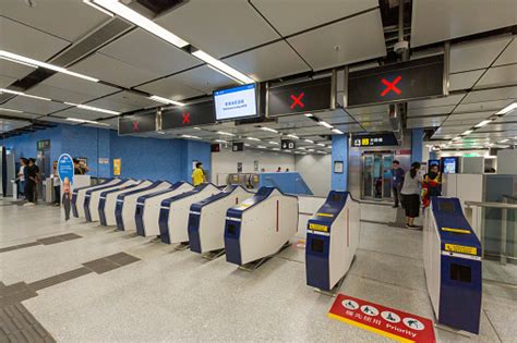 Mtr Whampoa Station In Hong Kong Stock Photo Download Image Now