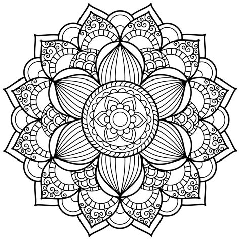 Mandala Coloring Pages Mandala Coloring Pages Pattern Coloring Pages